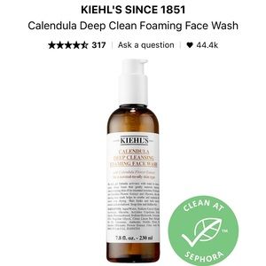 Kiehl’s face wash☺️